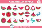 Watermelon SVG Bundle | Summer Love Collection Wispy Willow Designs Company