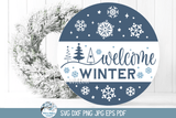 Winter Sign Bundle SVG | Seasonal Decor Collection Wispy Willow Designs Company