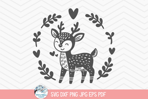 Woodland Bundle SVG | Woodland Creatures Illustration Bundle Wispy Willow Designs Company