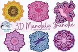 3D Mandala Bundle Wispy Willow Designs Company