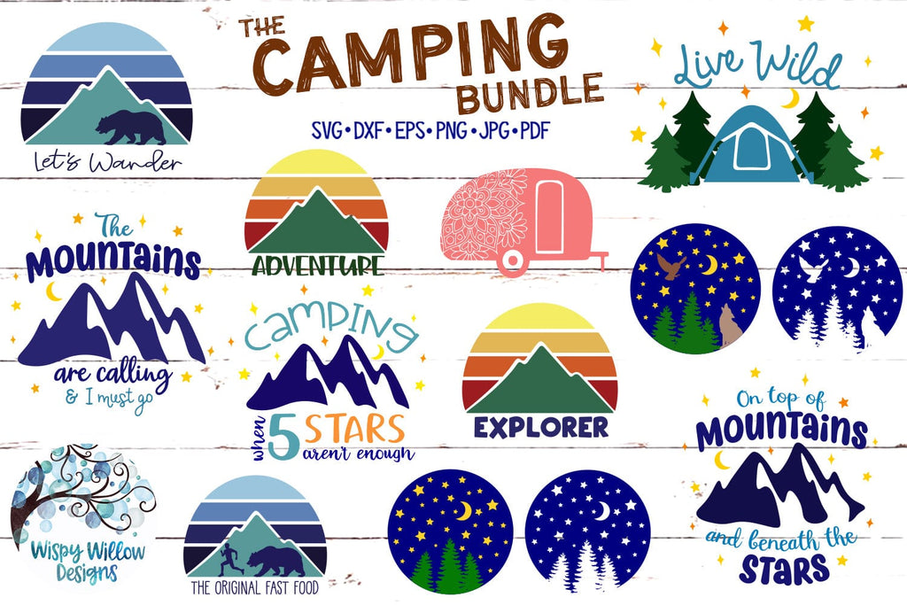 Camping SVG Bundle, Camping svg, Adventure svg