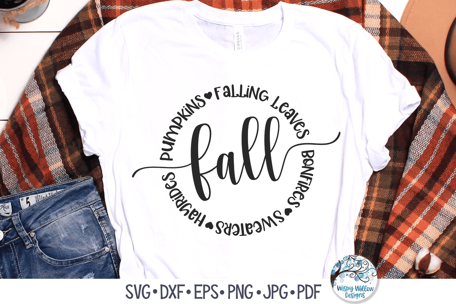 Fall SVG Wispy Willow Designs Company