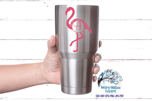 Floral Flamingo SVG Bundle Wispy Willow Designs Company