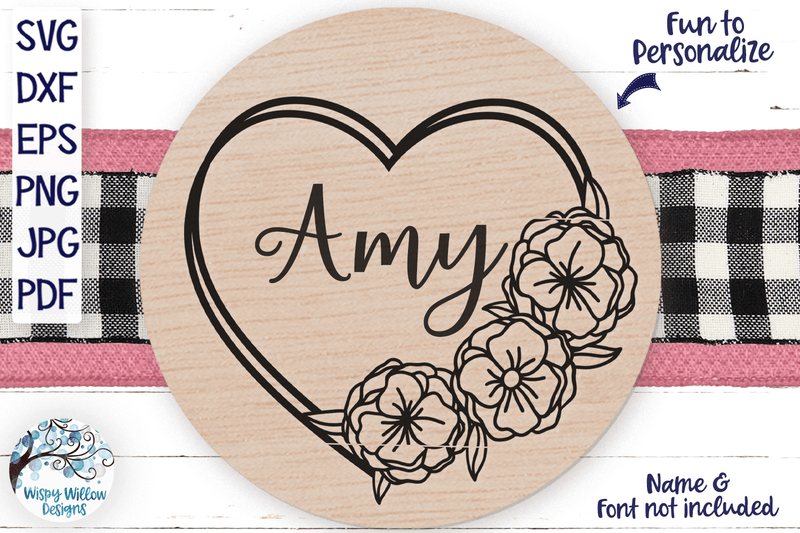 Floral Book Stickers PNG – Wispy Willow Designs