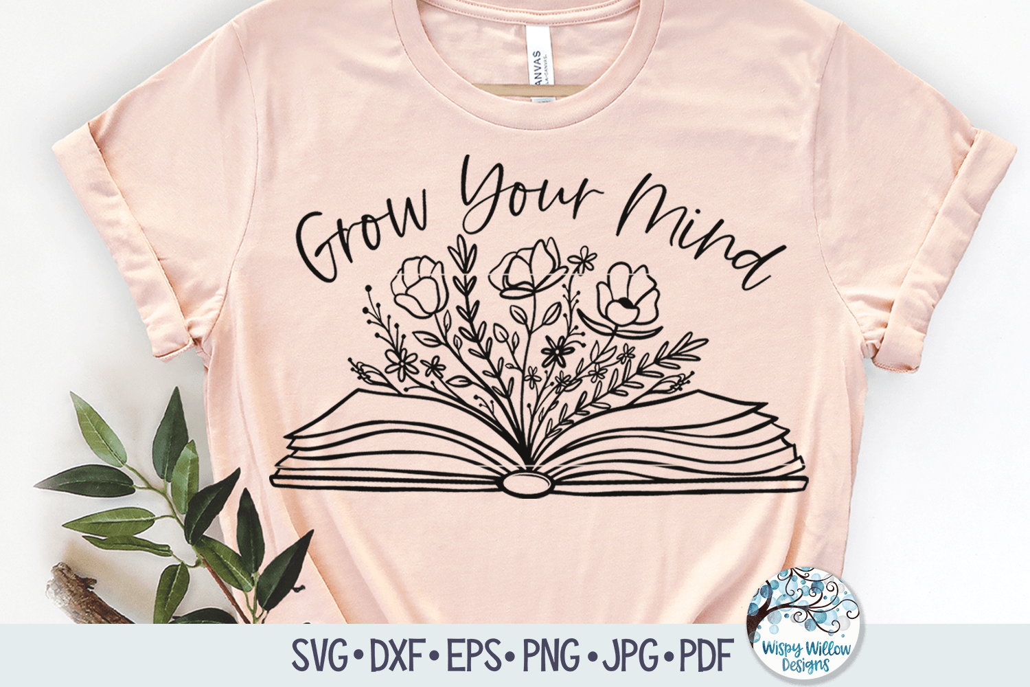 Grow Your Mind Svg Wispy Willow Designs Company