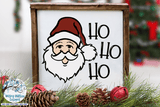 Ho Ho Ho Santa Claus SVG Wispy Willow Designs Company