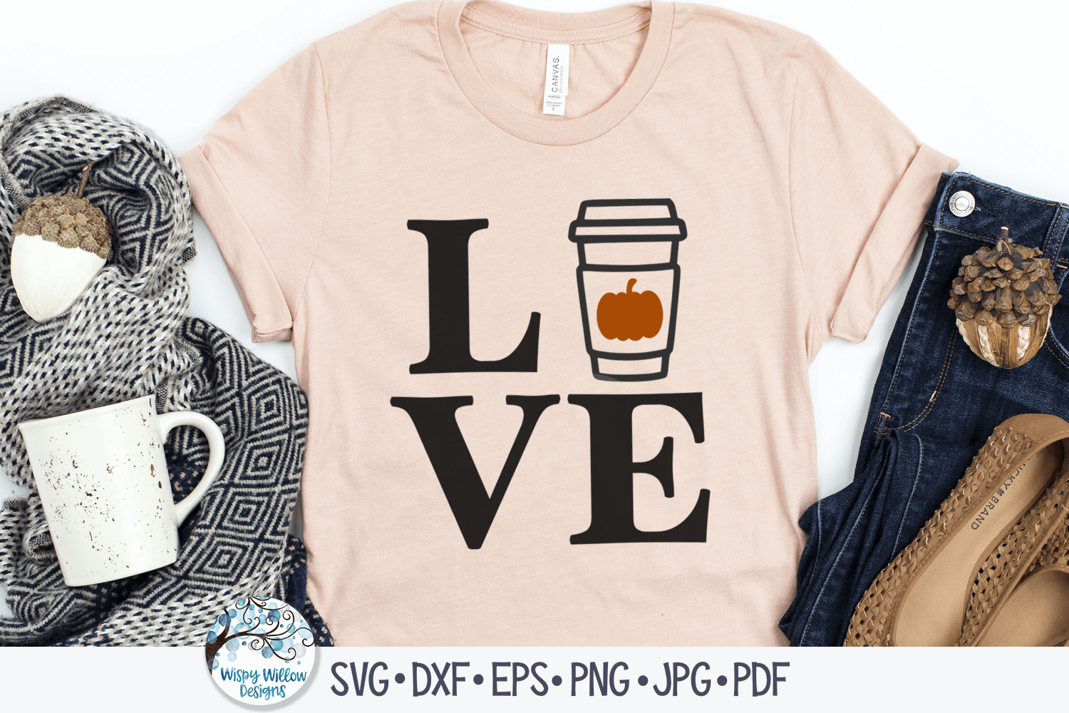 Love PSL Svg Wispy Willow Designs Company