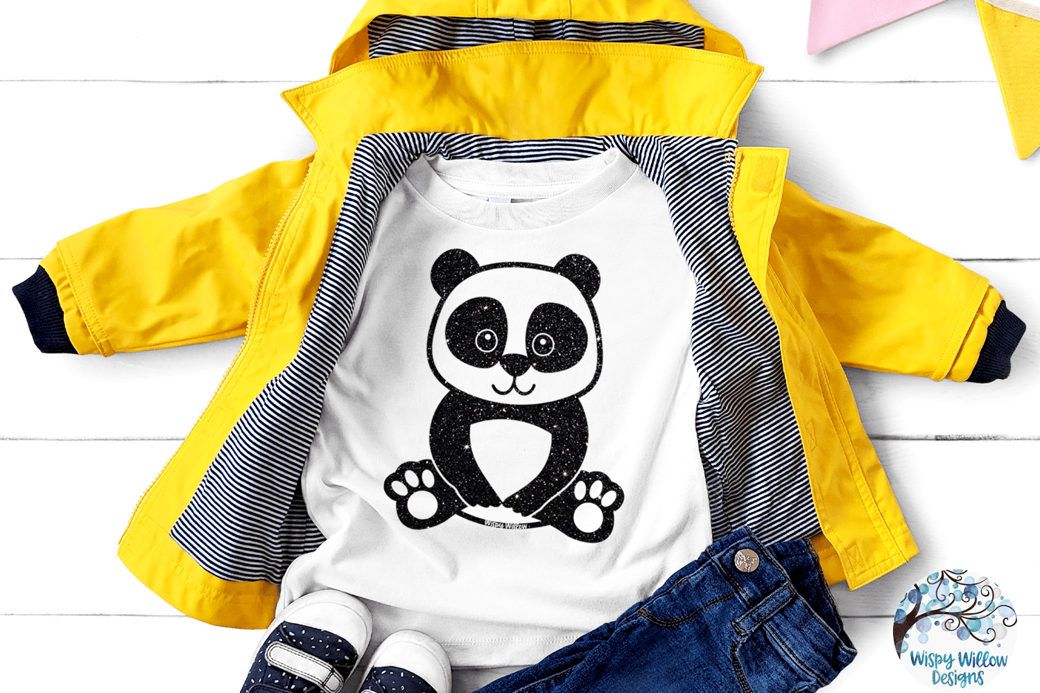 Panda SVG | Cute Baby Panda Cut File Wispy Willow Designs Company