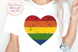 Pride Heart SVG Wispy Willow Designs Company