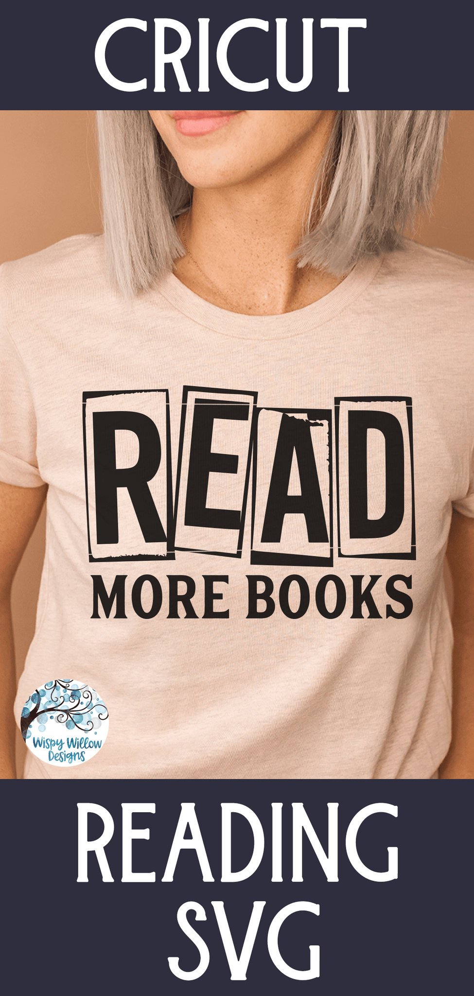 Read More Books SVG Wispy Willow Designs Company