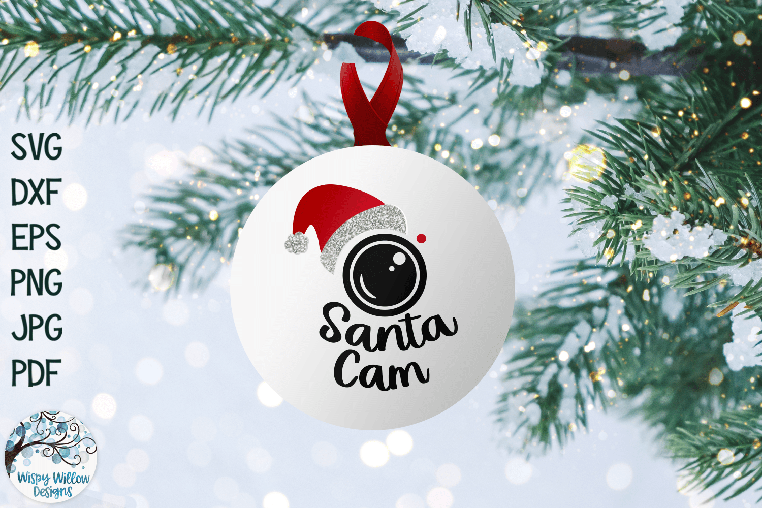 Santa Cam SVG Bundle | Santa Cam, Elf Cam, Reindeer Cam Wispy Willow Designs Company