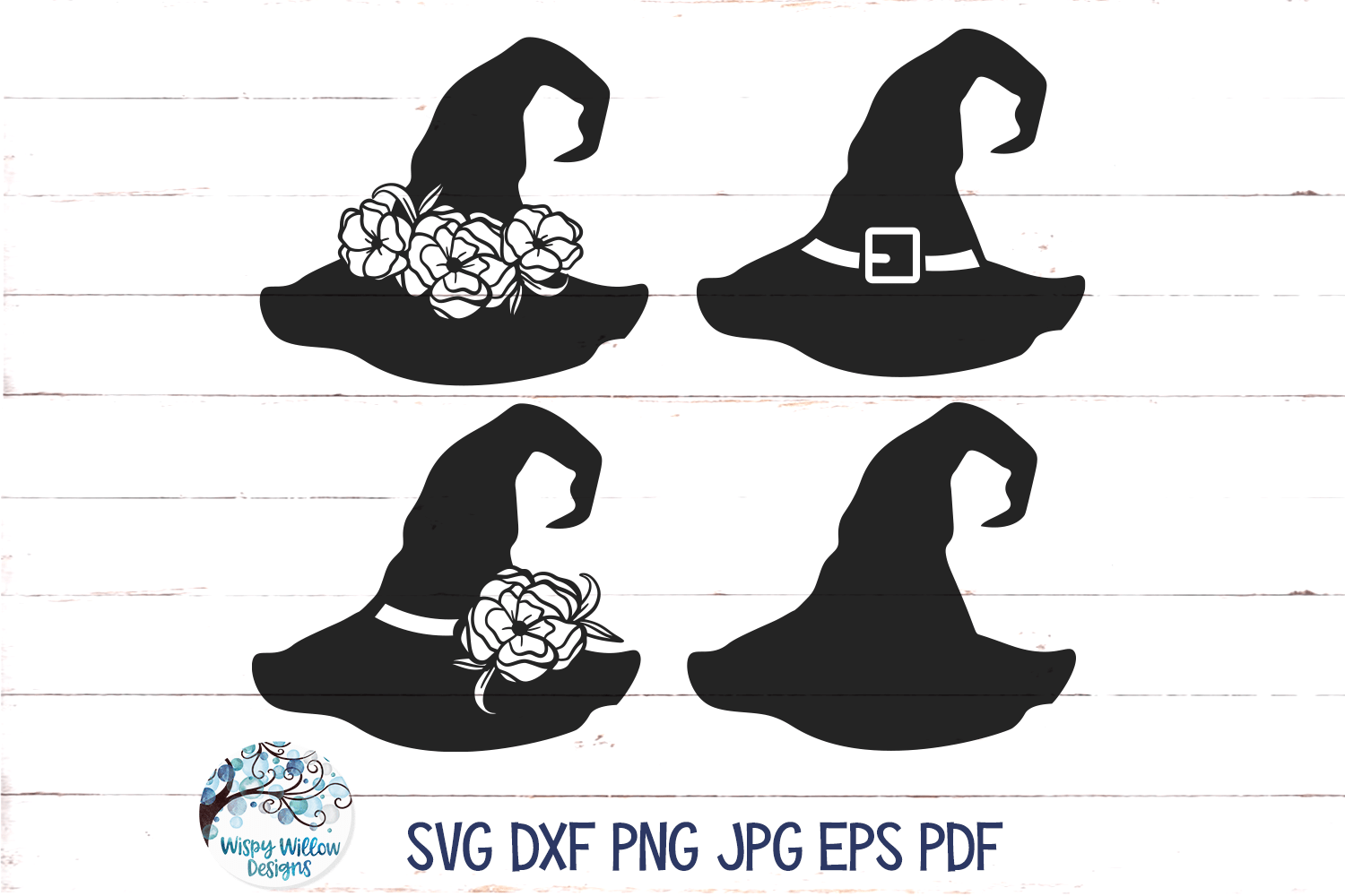 Witch Hat SVG Bundle Wispy Willow Designs Company